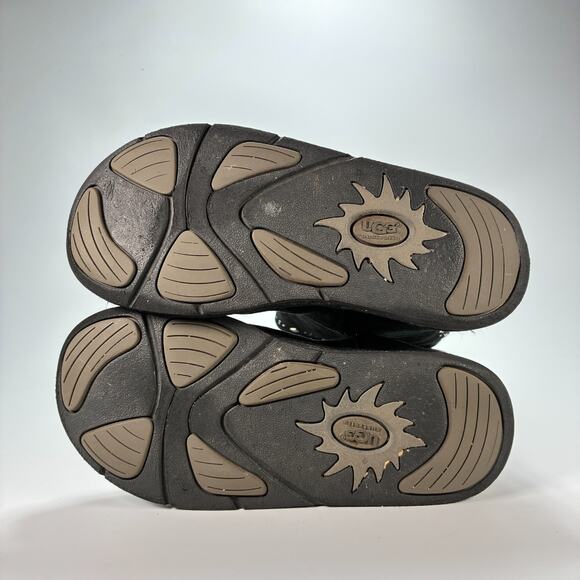 UGG Joplin Black Suede Studded Winter Snow Rain Boots 5544 Women's Size 7 - Picture 5 of 7